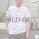 【RE PRICE/価格改定】RIDING HIGH×EGG SNDWCH LABEL/ HANDWRITING STYLE PRINT TEE（FIGHTING）