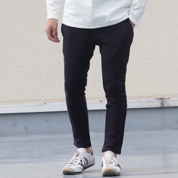 画像5: 【RE PRICE / 価格改定】度詰裏毛スラックスアンクルパンツ【MADE IN JAPAN】『日本製』/ Upscape Audience