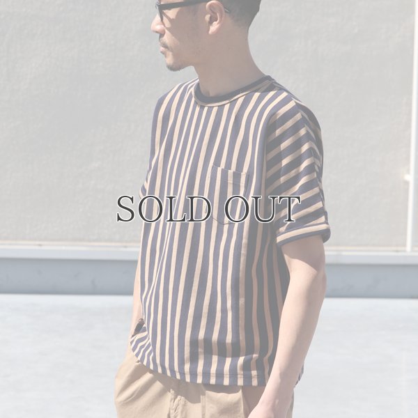 画像11: Basque 10オンス ( バスク天竺 )無地＆ボーダービッグポケT【MADE IN JAPAN】『日本製』/ Upscape Audience