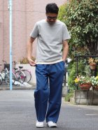More photos3: 【RE PRICE/価格改定】Basque 10オンス ( バスク天竺 )無地＆ボーダーボートネックレイヤード半袖カットソー【MADE IN JAPAN】『日本製』/ Upscape Audience