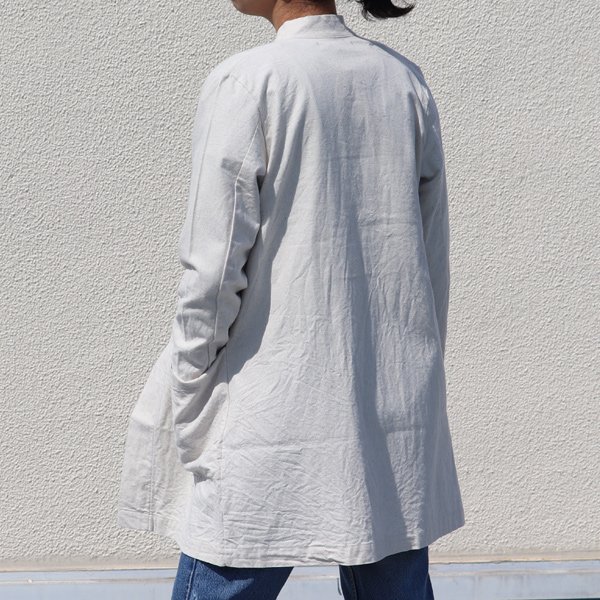 画像6: 【RE PRICE / 価格改定】綿麻キャンバスドクターコート[Lady's] 【MADE IN JAPAN】『日本製』/ Upscape Audience