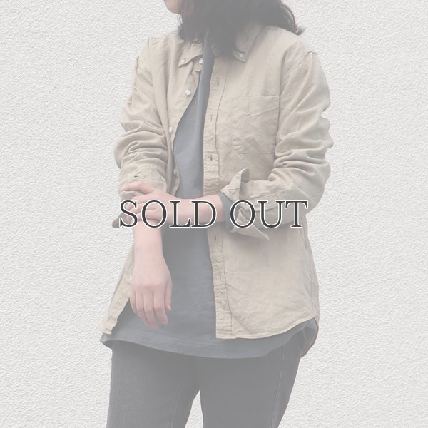 画像2: 【RE PRICE / 価格改定】"Hardmans"リネン ボタンダウン L/S シャツ［Lady's］『日本製』/ Upscape Audience