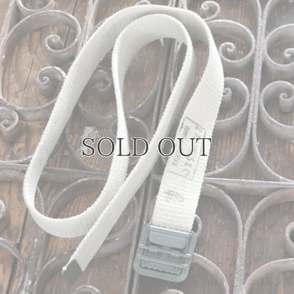 画像9: DEAD STOCK/FRENCH OPEN BUCKLE CANVAS BELT (フランス陸軍 オープンバックル キャンバスペルト）