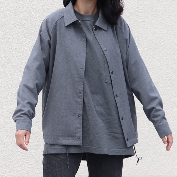 画像3: ギャバジンストレッチ コーチジャケット【MADE IN JAPAN】 『日本製』【送料無料】  / Upscape Audience