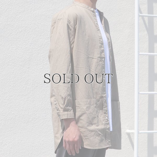 画像14: ミラクルコットンダンガリー  バンドカラーツール ポケシャツ『日本製』Upscape Audience