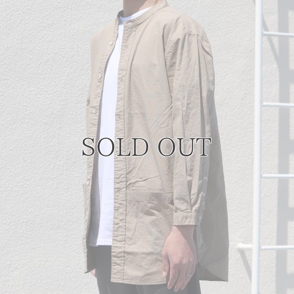 画像11: ミラクルコットンダンガリー  バンドカラーツール ポケシャツ『日本製』Upscape Audience