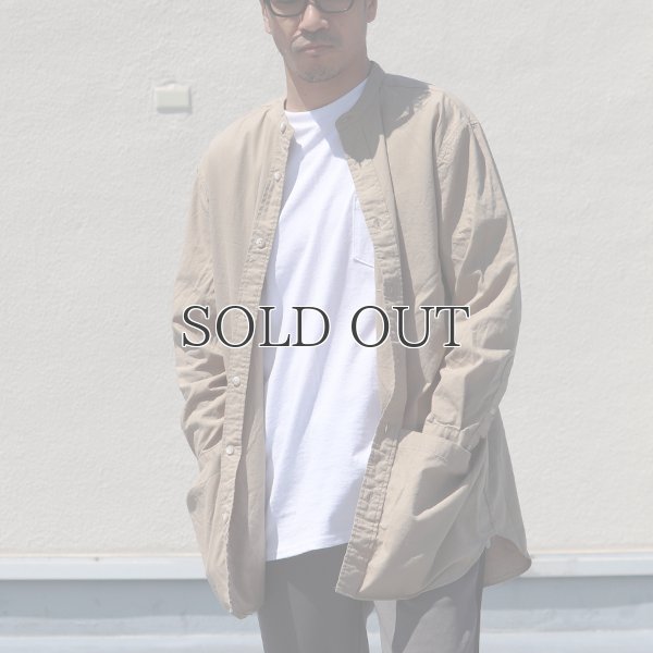 画像3: ミラクルコットンダンガリー  バンドカラーツール ポケシャツ『日本製』Upscape Audience