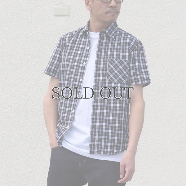 画像3: ワイドスプレッドボタンダウンカラー半袖シャツ【MADE IN JAPAN】『日本製』/ Upscape Audience