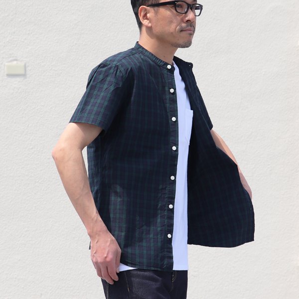 画像7: コーマタイプライターバンドカラーS/Sシャツ【MADE IN JAPAN】『日本製』/ Upscape Audience