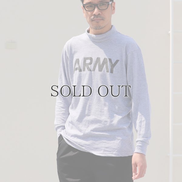 画像7: DEAD STOCK /SOFFE ARMY Mock neck Long Sleeve Print T-shirt(モックネック ロングスリーブ プリントTシャツ)