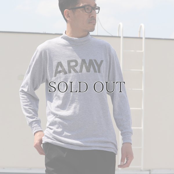 画像8: DEAD STOCK /SOFFE ARMY Mock neck Long Sleeve Print T-shirt(モックネック ロングスリーブ プリントTシャツ)