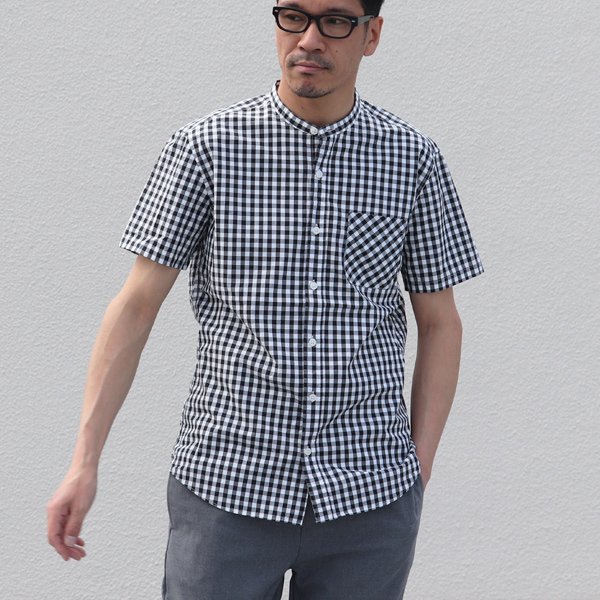 画像5: コーマタイプライターバンドカラーS/Sシャツ【MADE IN JAPAN】『日本製』/ Upscape Audience