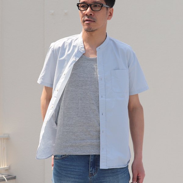 画像6: コーマタイプライターバンドカラーS/Sシャツ【MADE IN JAPAN】『日本製』/ Upscape Audience