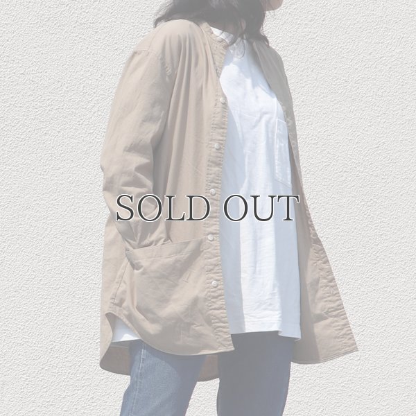 画像12: ミラクルコットンダンガリー  バンドカラーツール ポケシャツ『日本製』Upscape Audience