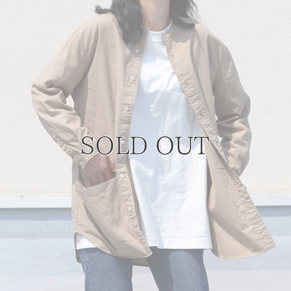 画像7: ミラクルコットンダンガリー  バンドカラーツール ポケシャツ『日本製』Upscape Audience