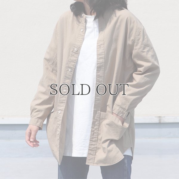 画像8: ミラクルコットンダンガリー  バンドカラーツール ポケシャツ『日本製』Upscape Audience