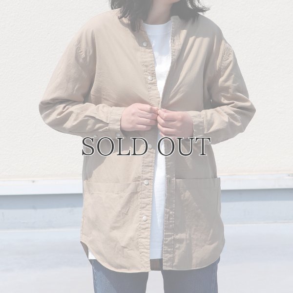 画像5: ミラクルコットンダンガリー  バンドカラーツール ポケシャツ『日本製』Upscape Audience