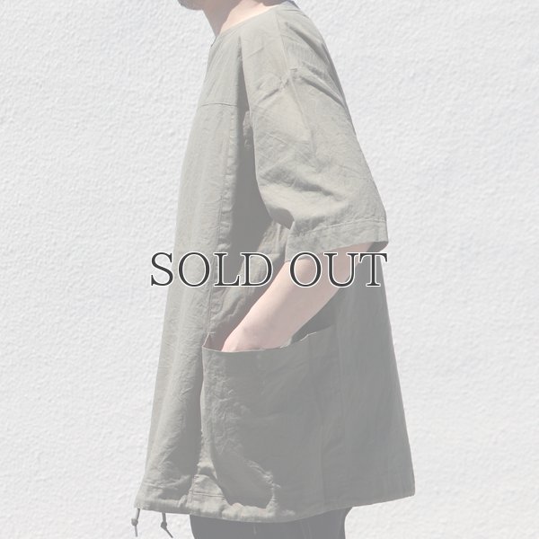 画像13: ミラクルコットンダンガリー  ツールポケ キーネック ビッグTシャツ『日本製』Upscape Audience