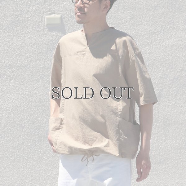 画像5: ミラクルコットンダンガリー  ツールポケ キーネック ビッグTシャツ『日本製』Upscape Audience