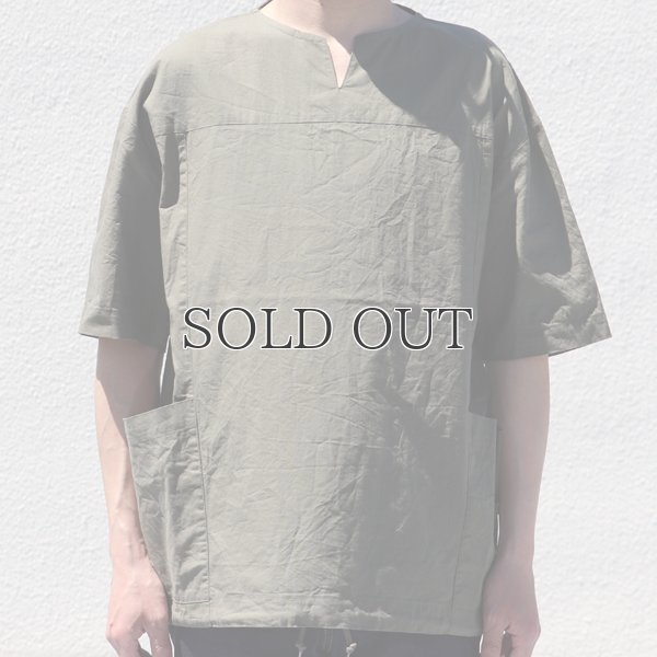 画像11: ミラクルコットンダンガリー  ツールポケ キーネック ビッグTシャツ『日本製』Upscape Audience