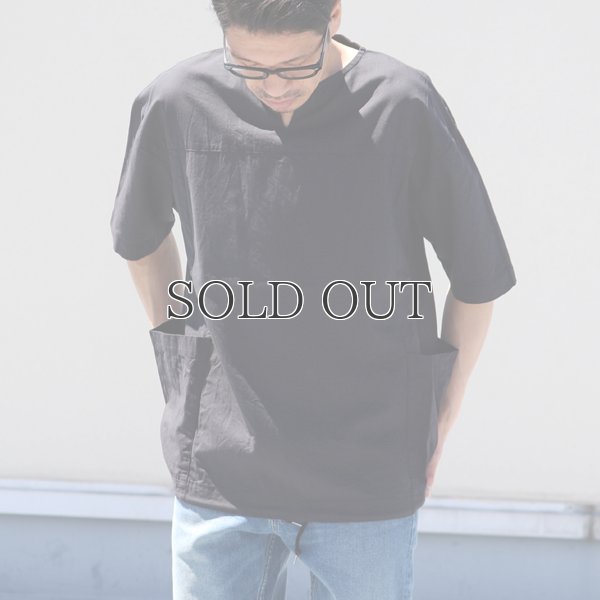 画像8: ミラクルコットンダンガリー  ツールポケ キーネック ビッグTシャツ『日本製』Upscape Audience