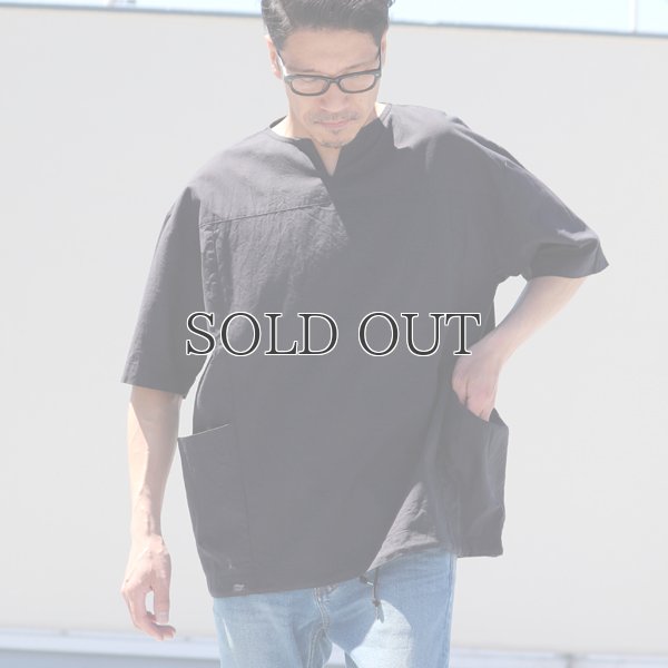 画像9: ミラクルコットンダンガリー  ツールポケ キーネック ビッグTシャツ『日本製』Upscape Audience