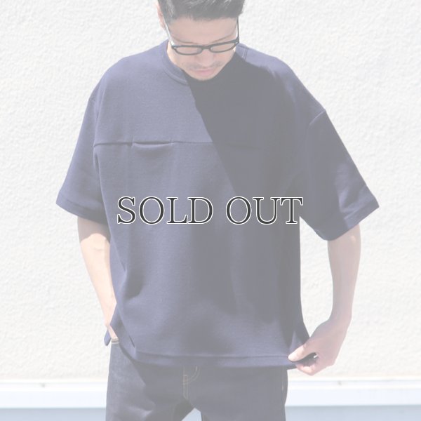 画像2: コットン サマーニット シームポケット付 ビッグTシャツ【MADE IN JAPAN】『日本製』 / Upscape Audience