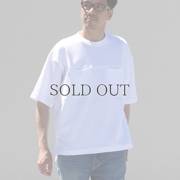 画像9: コットン サマーニット シームポケット付 ビッグTシャツ【MADE IN JAPAN】『日本製』 / Upscape Audience
