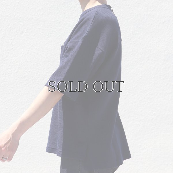 画像12: コットン サマーニット シームポケット付 ビッグTシャツ【MADE IN JAPAN】『日本製』 / Upscape Audience