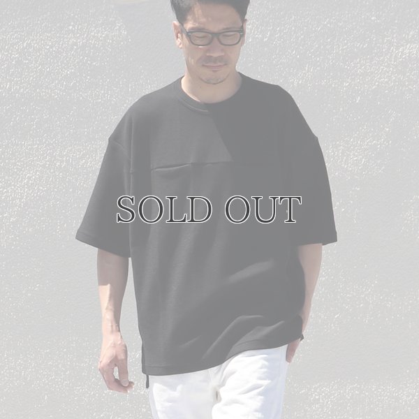 画像5: コットン サマーニット シームポケット付 ビッグTシャツ【MADE IN JAPAN】『日本製』 / Upscape Audience