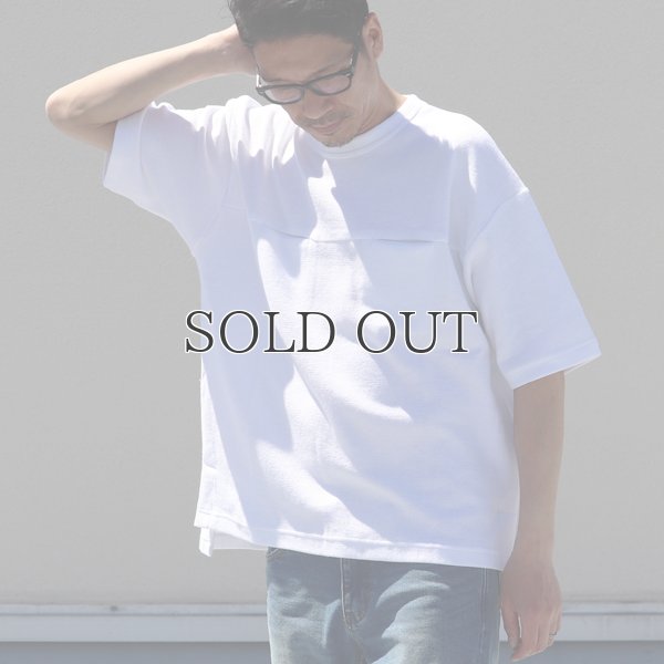 画像8: コットン サマーニット シームポケット付 ビッグTシャツ【MADE IN JAPAN】『日本製』 / Upscape Audience