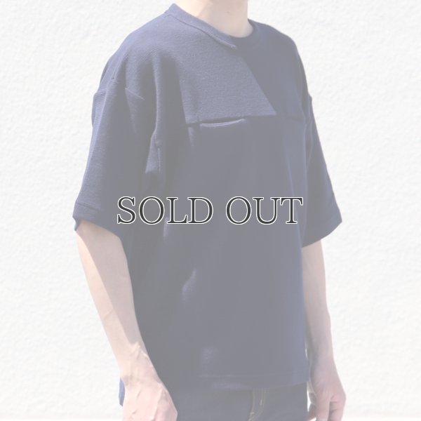 画像14: コットン サマーニット シームポケット付 ビッグTシャツ【MADE IN JAPAN】『日本製』 / Upscape Audience