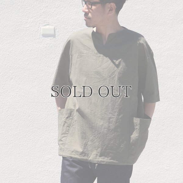 画像7: ミラクルコットンダンガリー  ツールポケ キーネック ビッグTシャツ『日本製』Upscape Audience