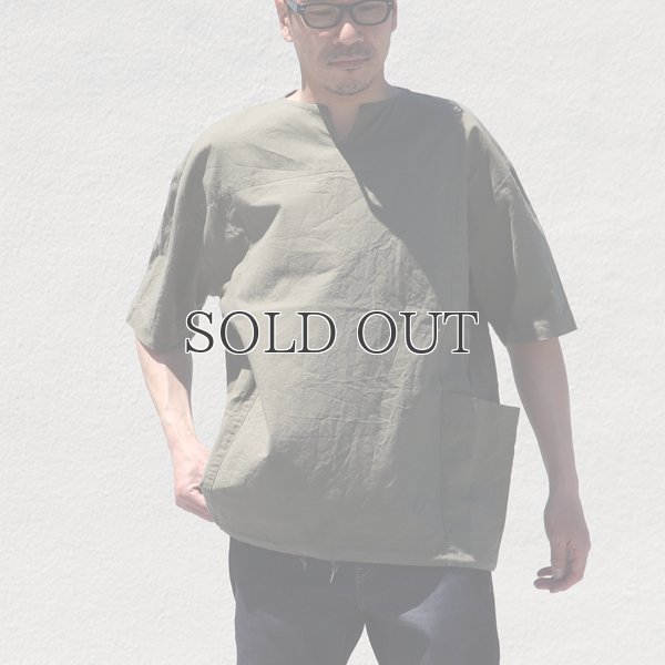 画像5: ミラクルコットンダンガリー  ツールポケ キーネック ビッグTシャツ『日本製』Upscape Audience