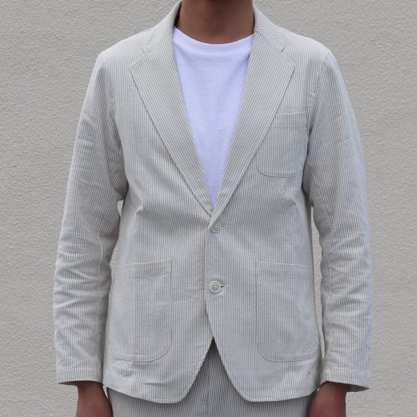 画像12: シジラサッカー 2Bテーラードジャケット【MADE IN JAPAN】『日本製』 / Upscape Audience