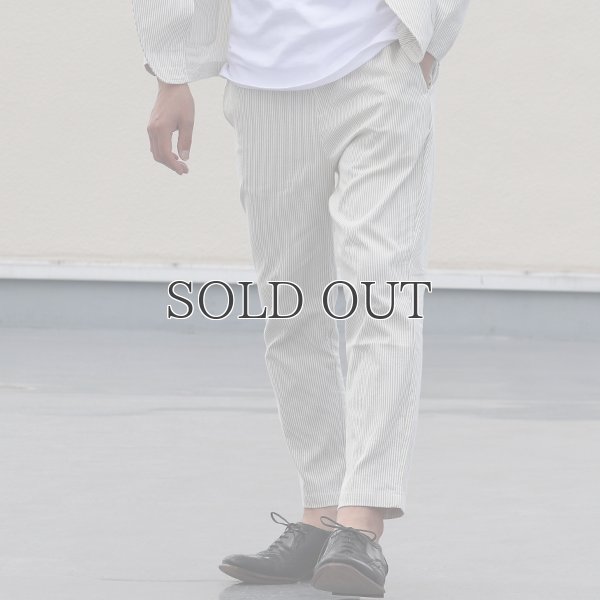 画像3: シジラサッカー イージーアンクルパンツ【MADE IN JAPAN】『日本製』/ Upscape Audience