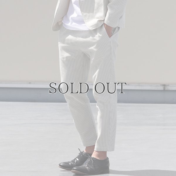 画像6: シジラサッカー イージーアンクルパンツ【MADE IN JAPAN】『日本製』/ Upscape Audience