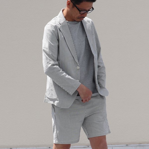 画像4: シジラサッカー 2Bテーラードジャケット【MADE IN JAPAN】『日本製』 / Upscape Audience