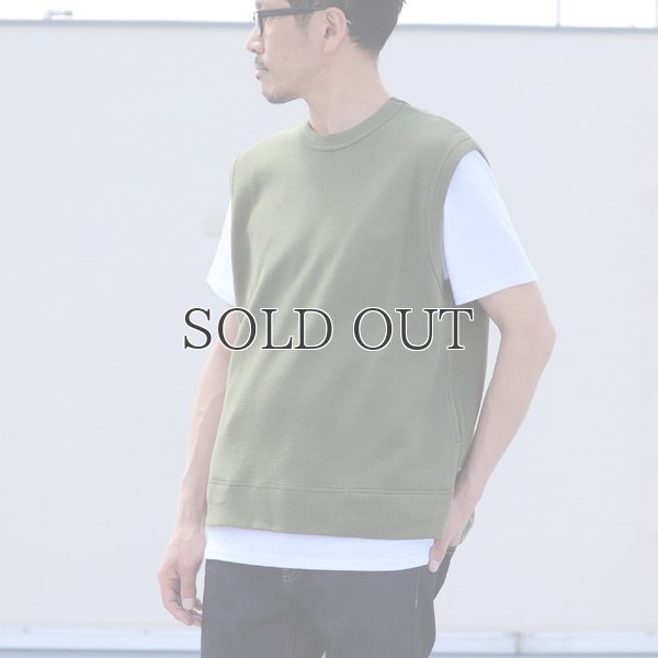 画像3: コットン サマーニット スリットポケット付 ニットベスト【MADE IN JAPAN】『日本製』 / Upscape Audience