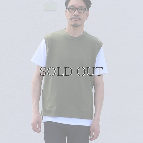 画像7: コットン サマーニット スリットポケット付 ニットベスト【MADE IN JAPAN】『日本製』 / Upscape Audience