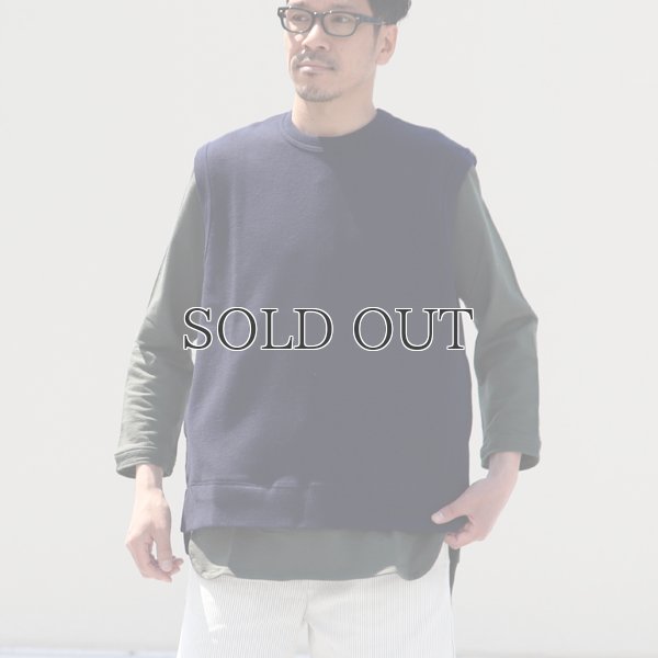 画像4: コットン サマーニット スリットポケット付 ニットベスト【MADE IN JAPAN】『日本製』 / Upscape Audience