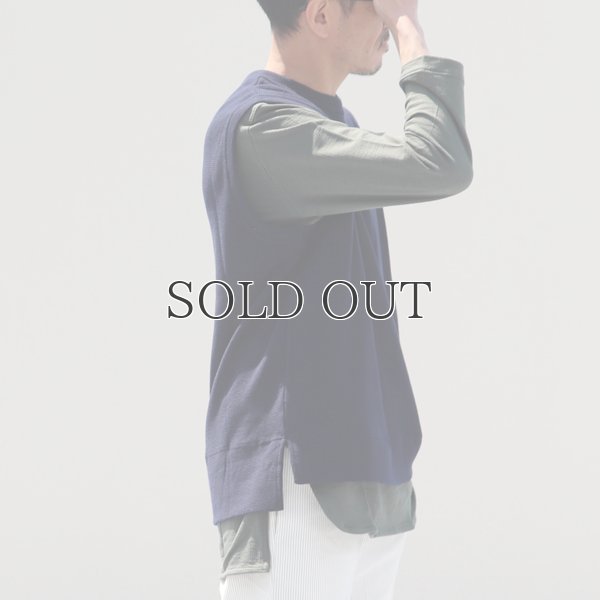 画像5: コットン サマーニット スリットポケット付 ニットベスト【MADE IN JAPAN】『日本製』 / Upscape Audience