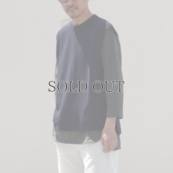 画像8: コットン サマーニット スリットポケット付 ニットベスト【MADE IN JAPAN】『日本製』 / Upscape Audience