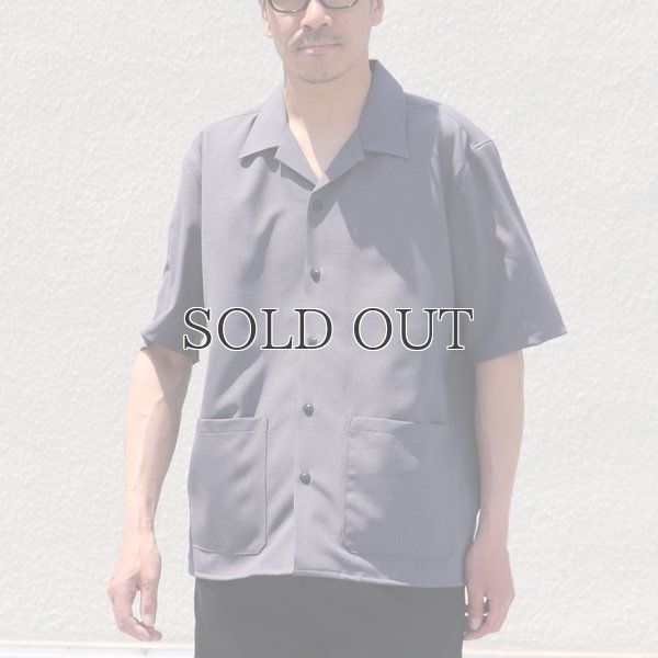 画像5: Reflax®(リフラクス)ポリエステル リネンライク CANAPA(カナパ) オープンカラー ハーフスリーブシャツ【MADE IN JAPAN】『日本製』/ Upscape Audience