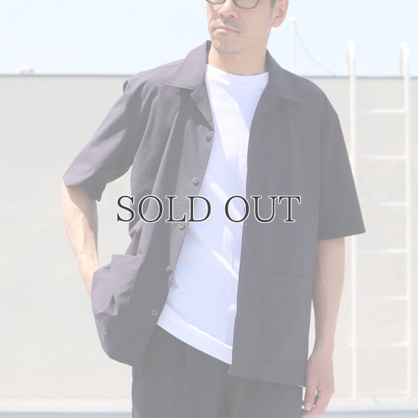 画像3: SOLOTEX（ソロテックス）DRY サッカーギンガム　オープンカラー　ハーフスリーブシャツ【MADE IN JAPAN】『日本製』/ Upscape Audience