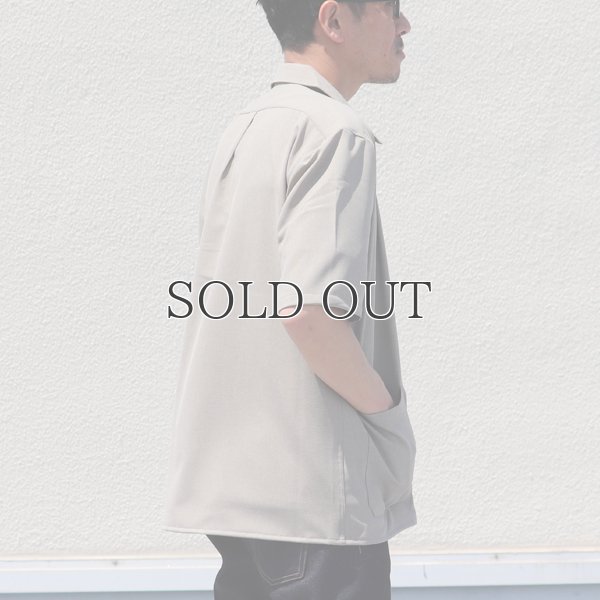 画像8: Reflax®(リフラクス)ポリエステル リネンライク CANAPA(カナパ) オープンカラー ハーフスリーブシャツ【MADE IN JAPAN】『日本製』/ Upscape Audience