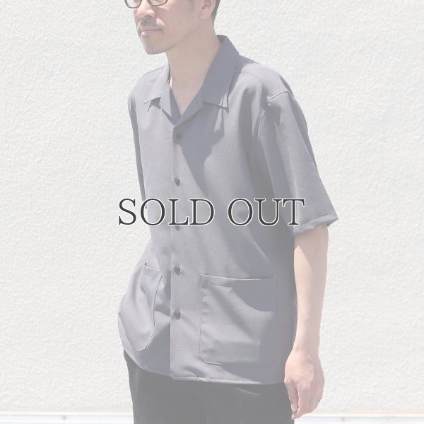 画像8: Reflax®(リフラクス)ポリエステル リネンライク CANAPA(カナパ) オープンカラー ハーフスリーブシャツ【MADE IN JAPAN】『日本製』/ Upscape Audience