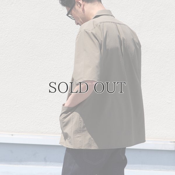 画像9: SOLOTEX（ソロテックス）DRY サッカーギンガム　オープンカラー　ハーフスリーブシャツ【MADE IN JAPAN】『日本製』/ Upscape Audience