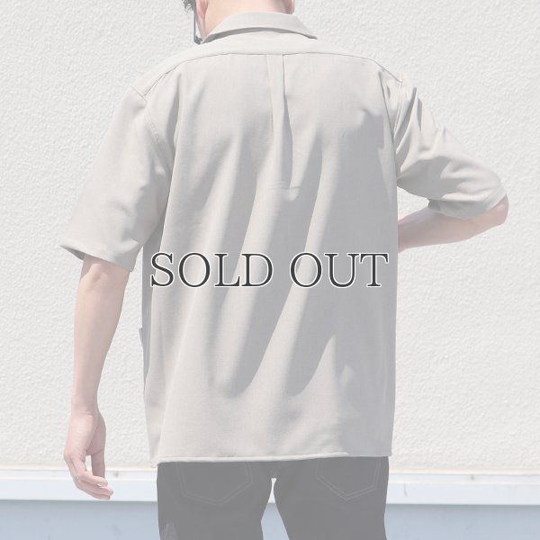 画像9: Reflax®(リフラクス)ポリエステル リネンライク CANAPA(カナパ) オープンカラー ハーフスリーブシャツ【MADE IN JAPAN】『日本製』/ Upscape Audience