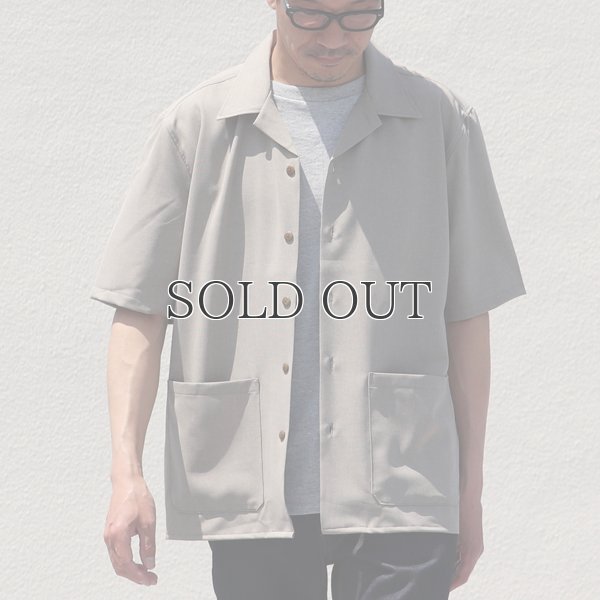 画像5: Reflax®(リフラクス)ポリエステル リネンライク CANAPA(カナパ) オープンカラー ハーフスリーブシャツ【MADE IN JAPAN】『日本製』/ Upscape Audience